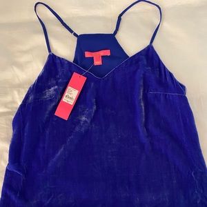 LillyPulitzer velvet Dusk Tank Top